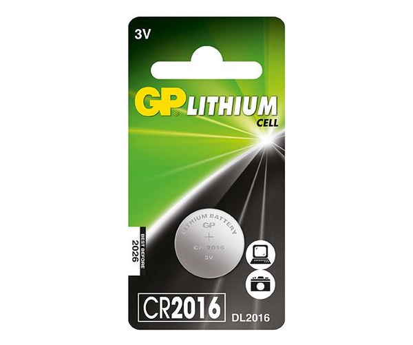 GP Pilha de Botão de Lítio- CR2016