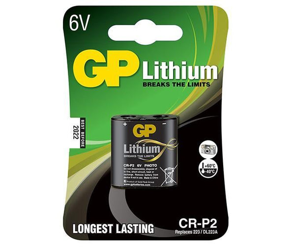 GP Pilha de Litío- CR-P2